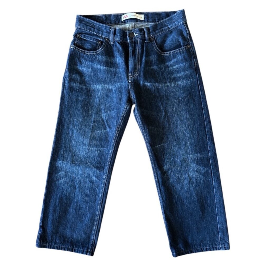 Levis 505 Regular Fit Youth Jeans 30W 20REG  Straight Leg Classic
